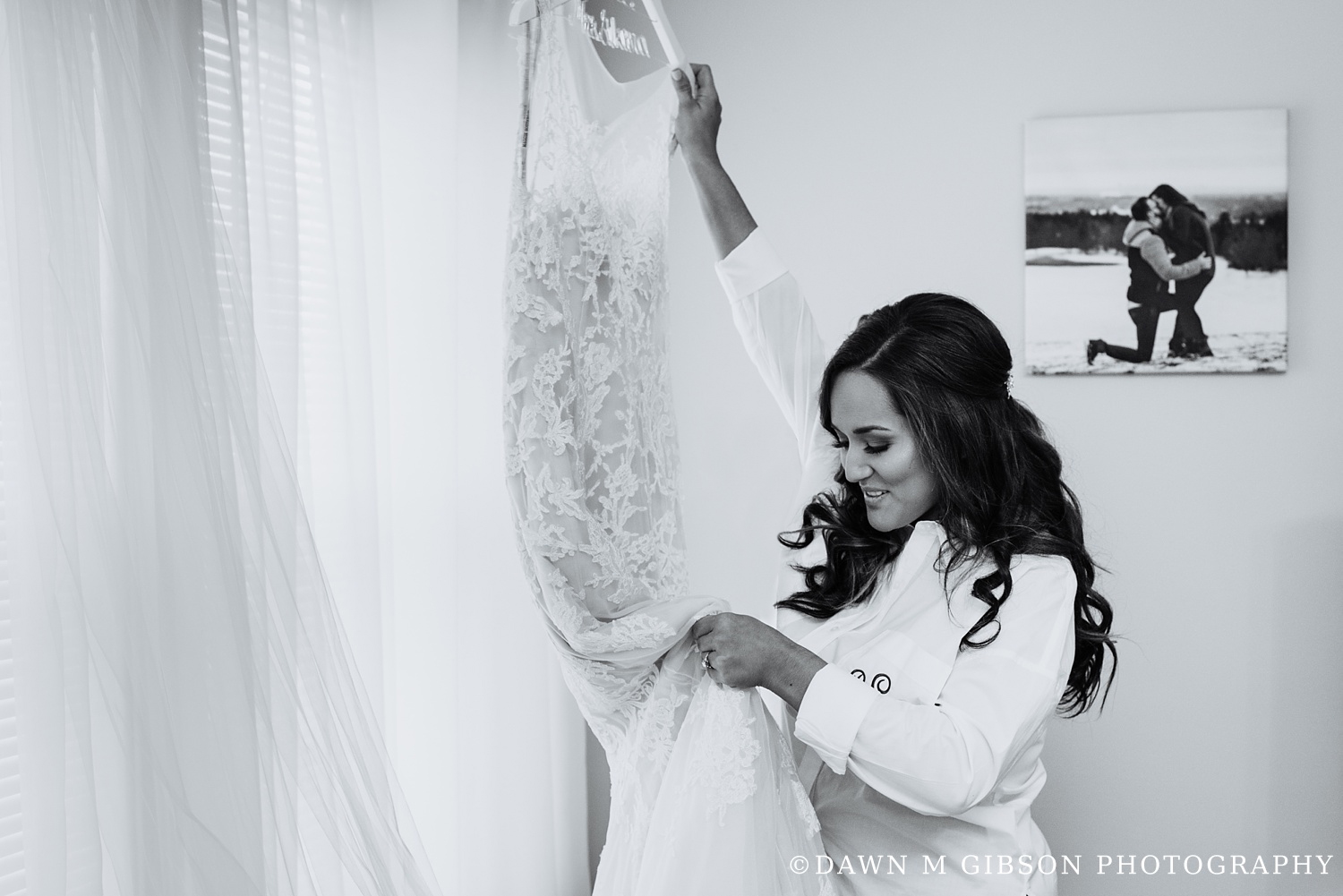 Brittany + Joel's Wedding Day | Photos by Dawn M Gibson Photogra