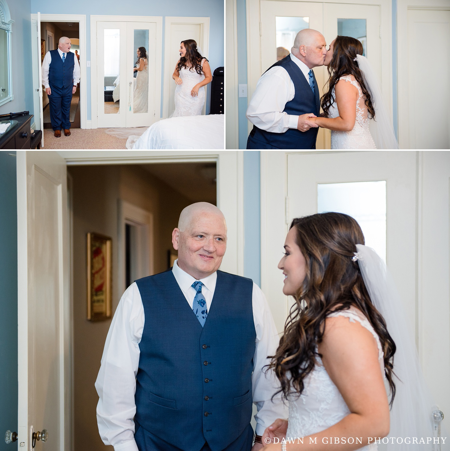 Brittany + Joel's Wedding Day | Photos by Dawn M Gibson Photogra