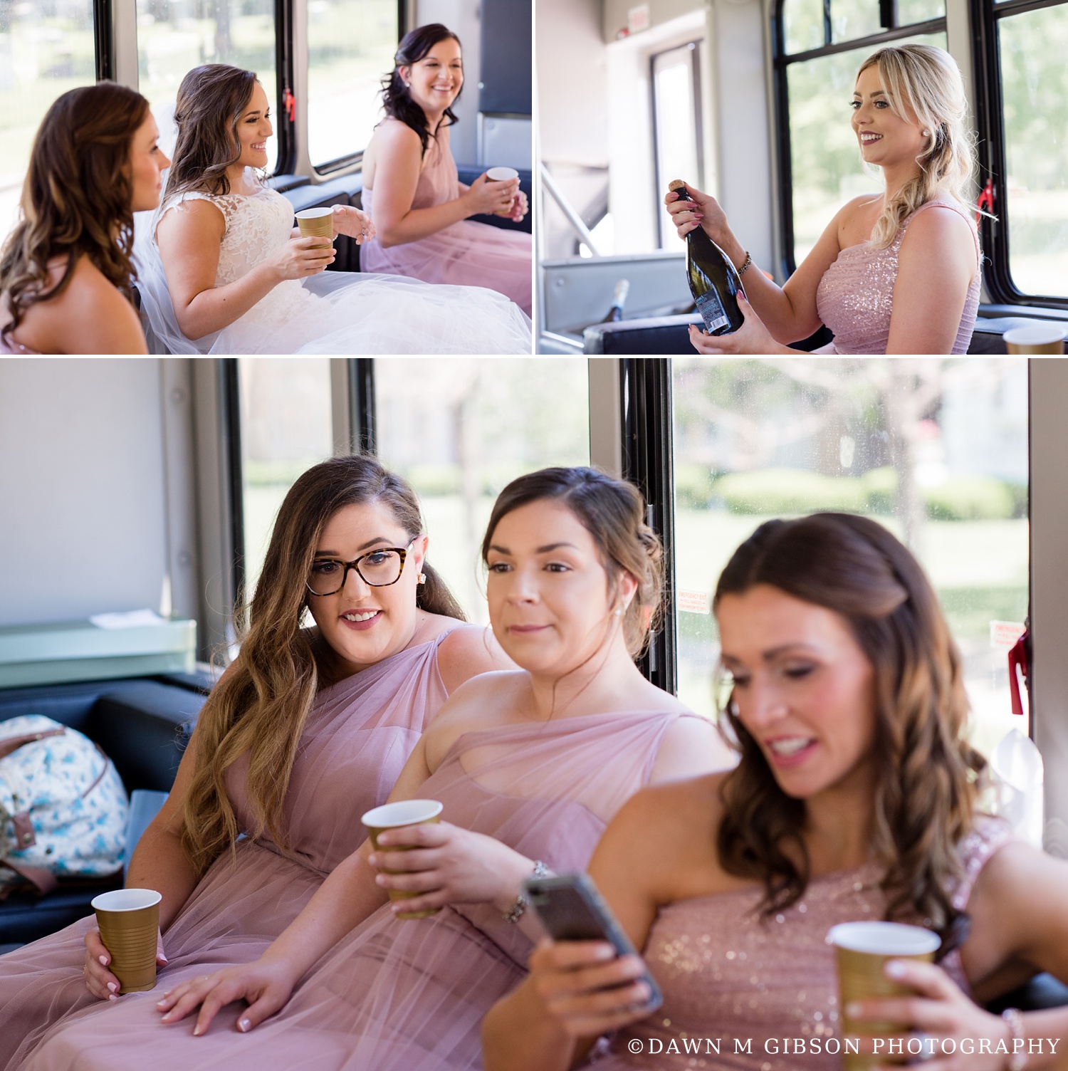 Brittany + Joel's Wedding Day | Photos by Dawn M Gibson Photography