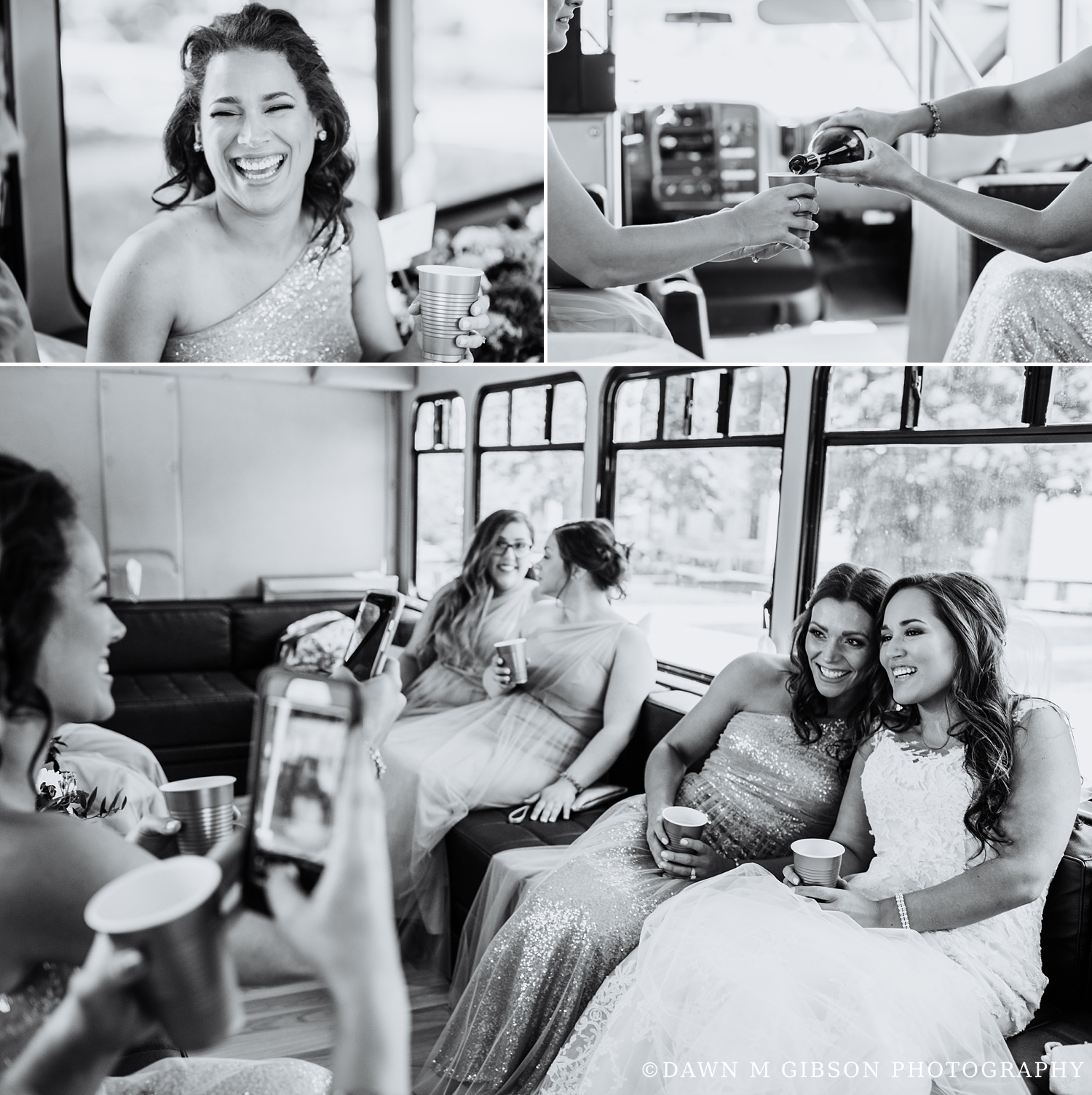 Brittany + Joel's Wedding Day | Photos by Dawn M Gibson Photography