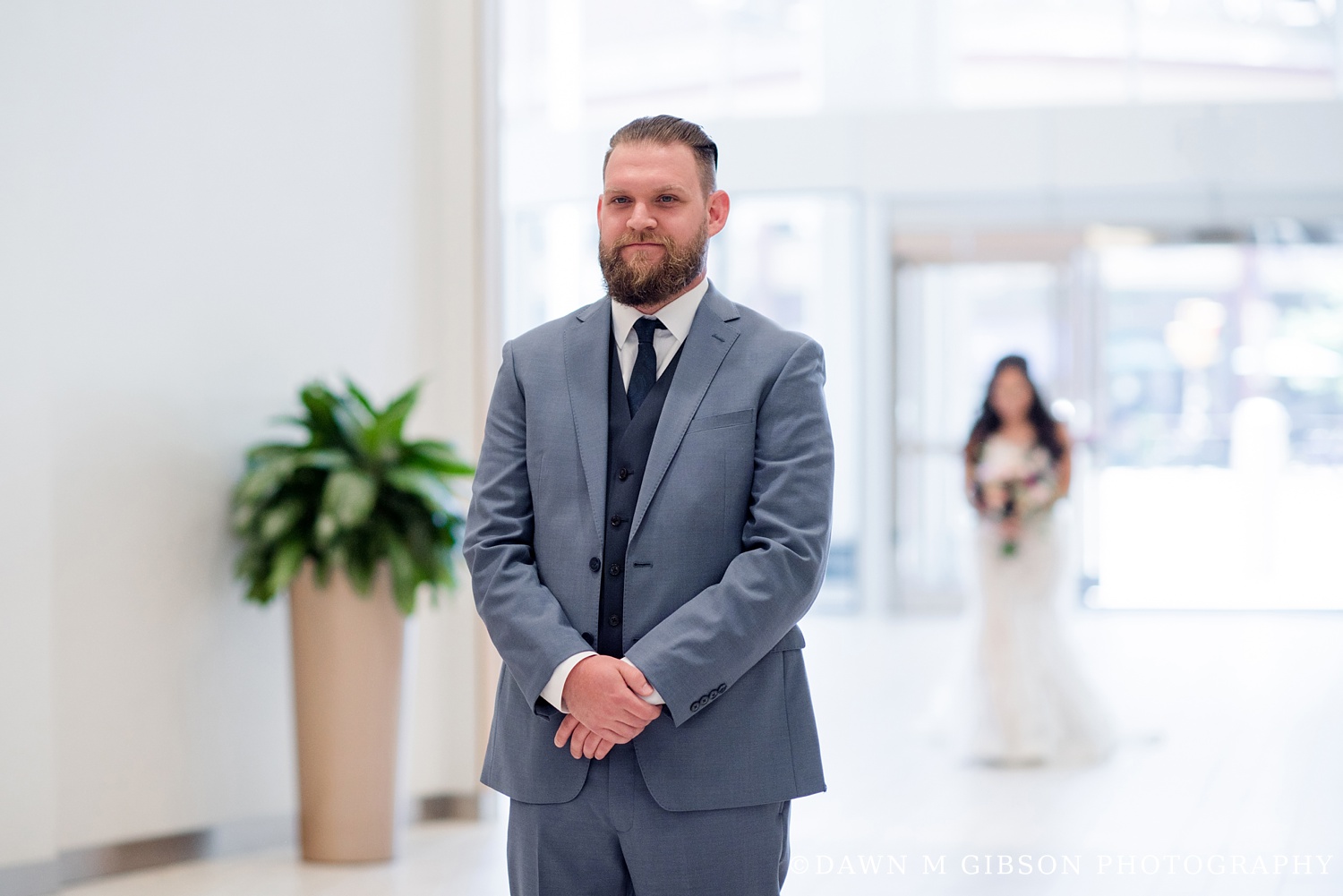 Brittany + Joel's Wedding Day | Photos by Dawn M Gibson Photography