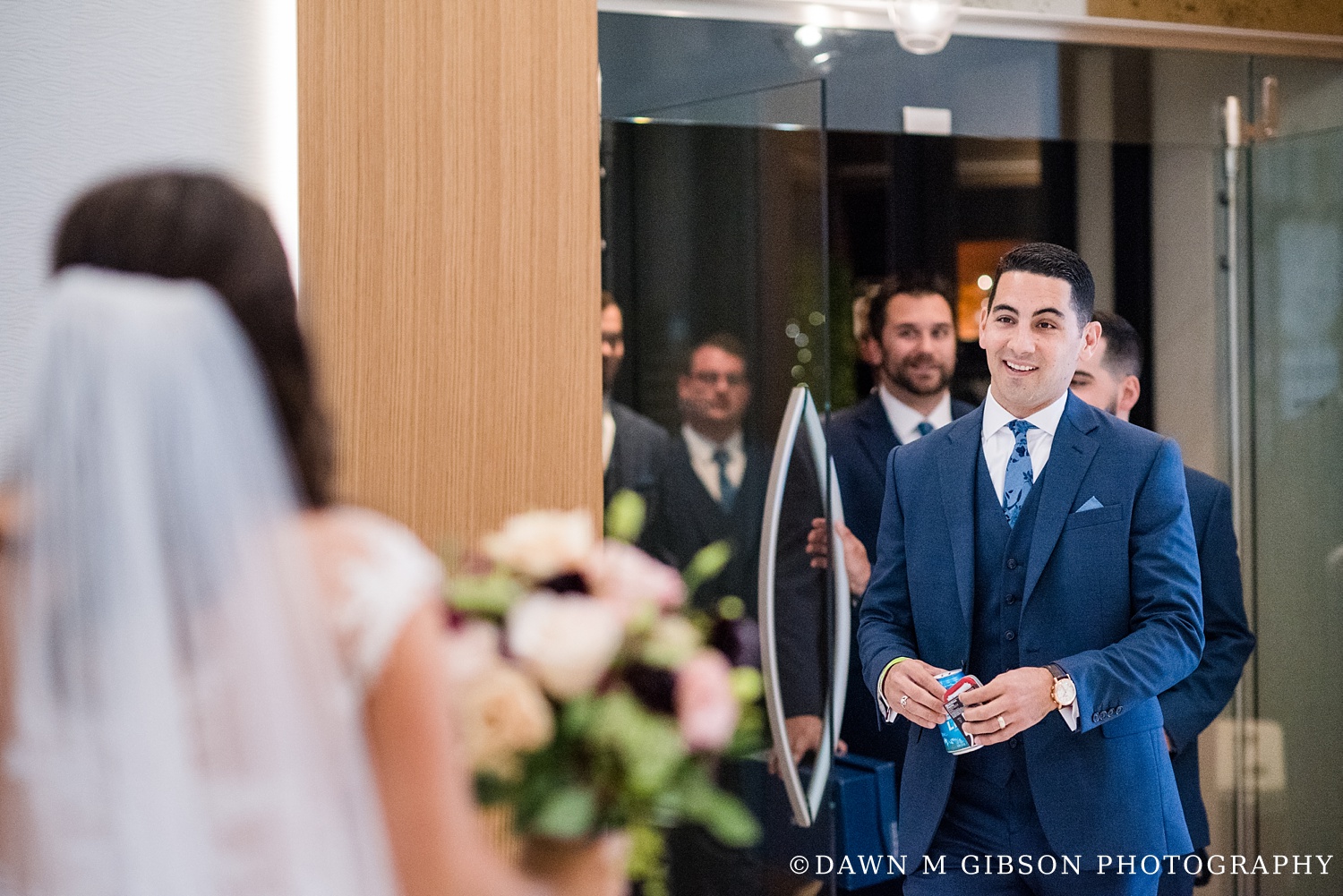 Brittany + Joel's Wedding Day | Photos by Dawn M Gibson Photography