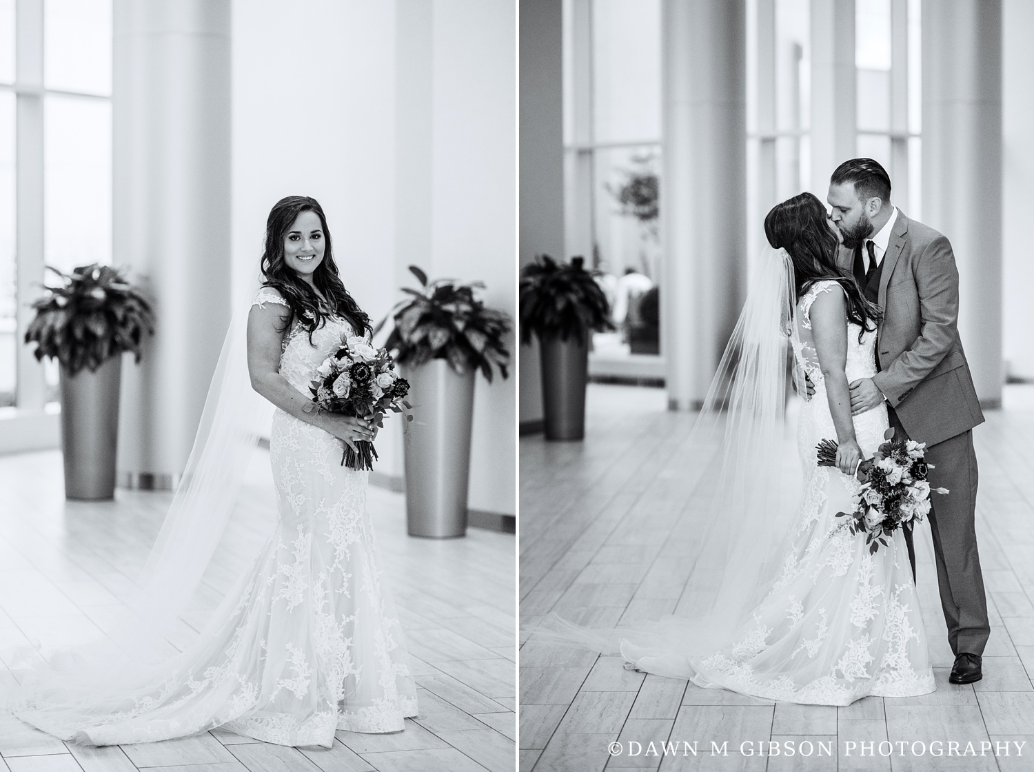 Brittany + Joel's Wedding Day | Photos by Dawn M Gibson Photography