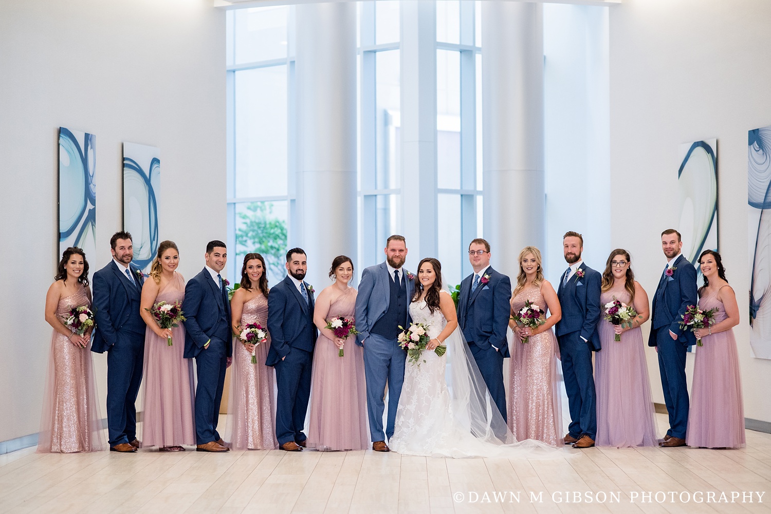 Brittany + Joel's Wedding Day | Photos by Dawn M Gibson Photography