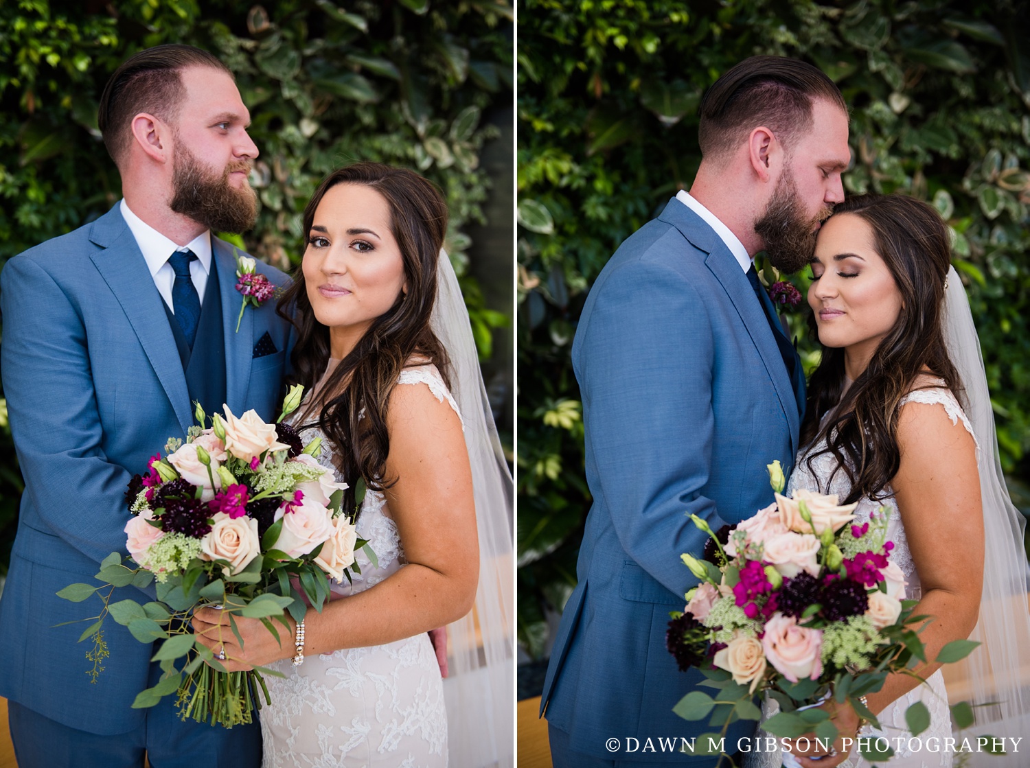 Brittany + Joel's Wedding Day | Photos by Dawn M Gibson Photography