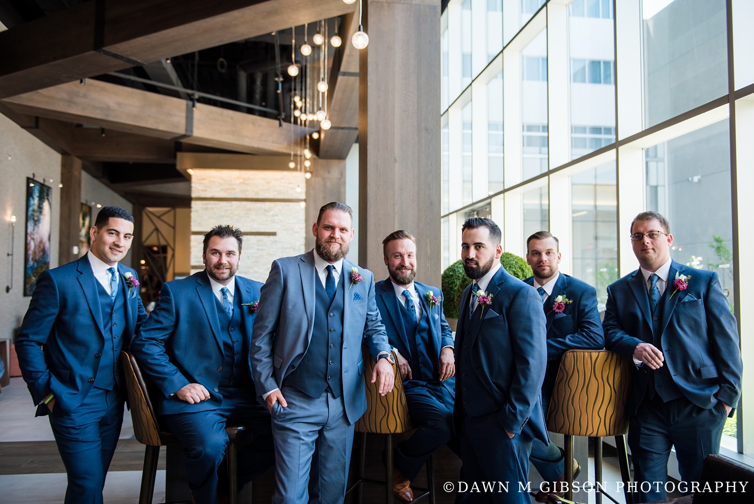 Brittany + Joel's Wedding Day | Photos by Dawn M Gibson Photography