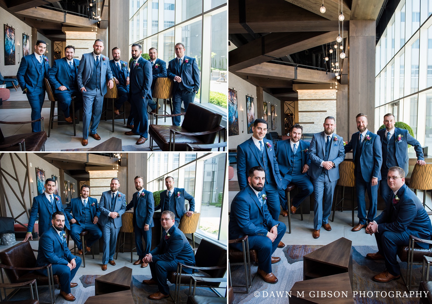 Brittany + Joel's Wedding Day | Photos by Dawn M Gibson Photography