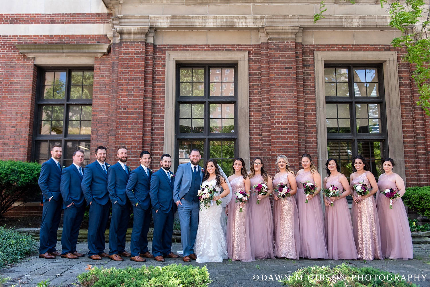 Brittany + Joel's Wedding Day | Photos by Dawn M Gibson Photography