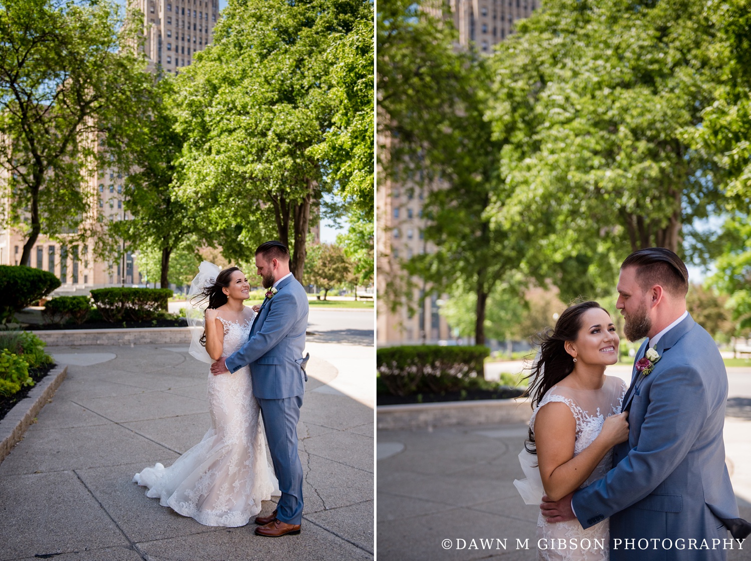 Brittany + Joel's Wedding Day | Photos by Dawn M Gibson Photography