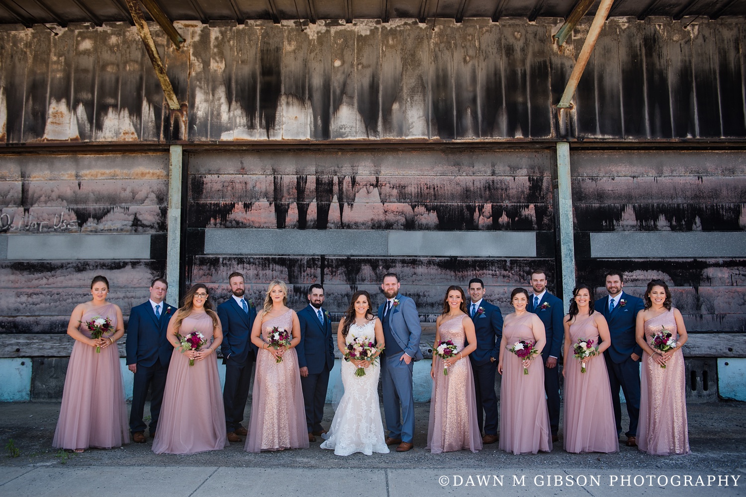 Brittany + Joel's Wedding Day | Photos by Dawn M Gibson Photography