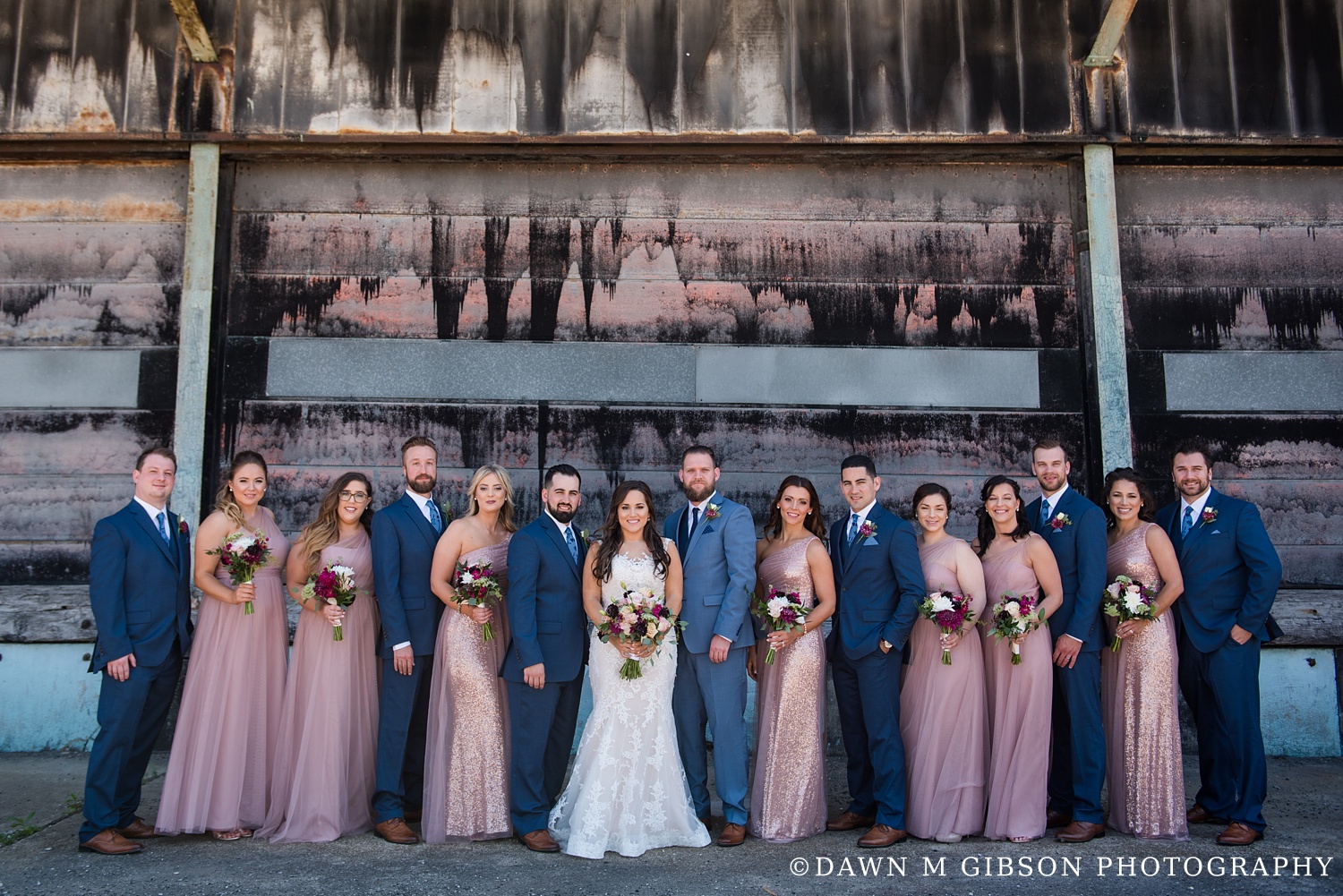 Brittany + Joel's Wedding Day | Photos by Dawn M Gibson Photography