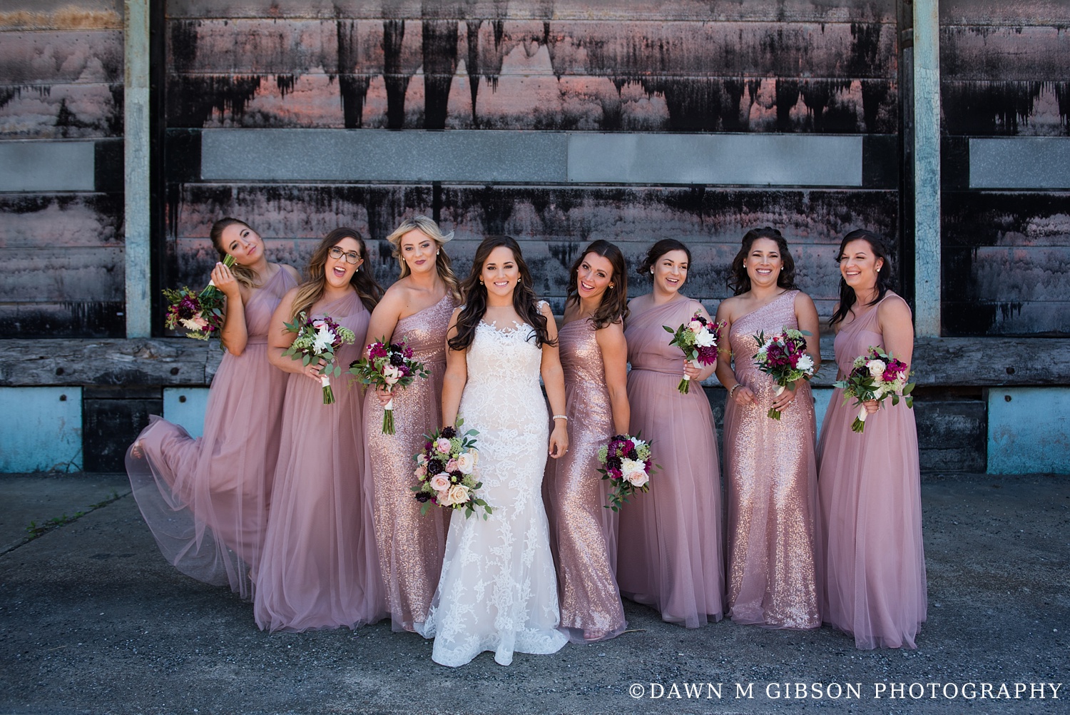 Brittany + Joel's Wedding Day | Photos by Dawn M Gibson Photography