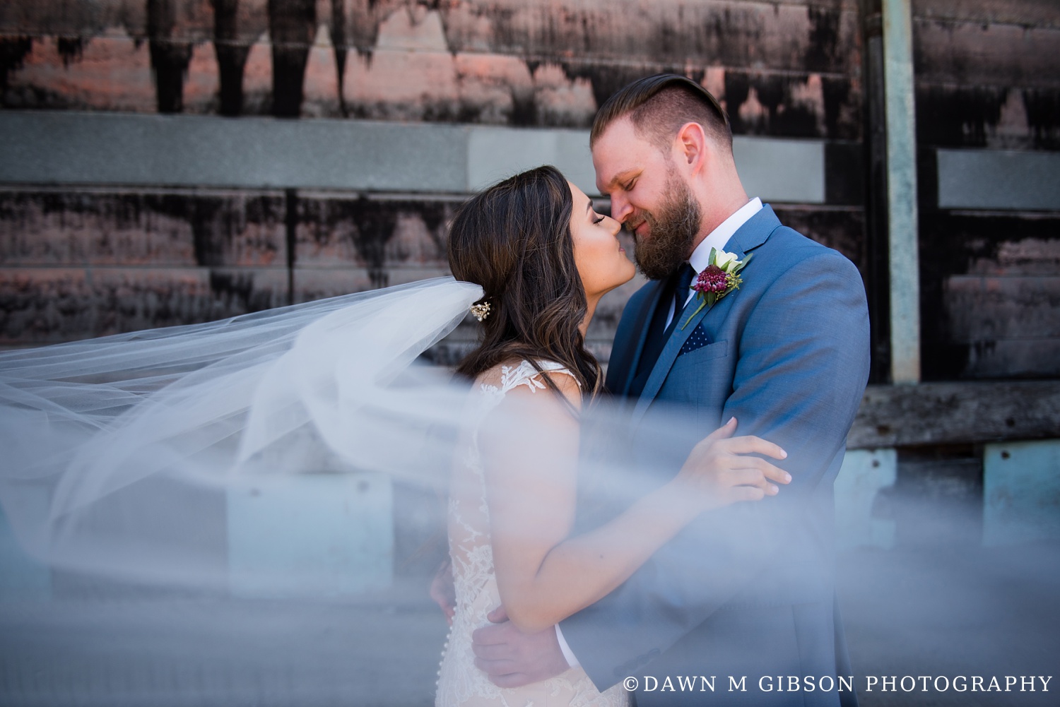 Brittany + Joel's Wedding Day | Photos by Dawn M Gibson Photography