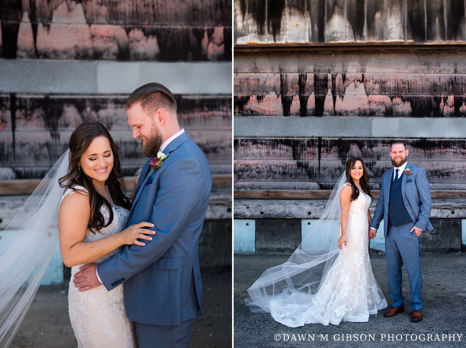 Brittany + Joel's Wedding Day | Photos by Dawn M Gibson Photography