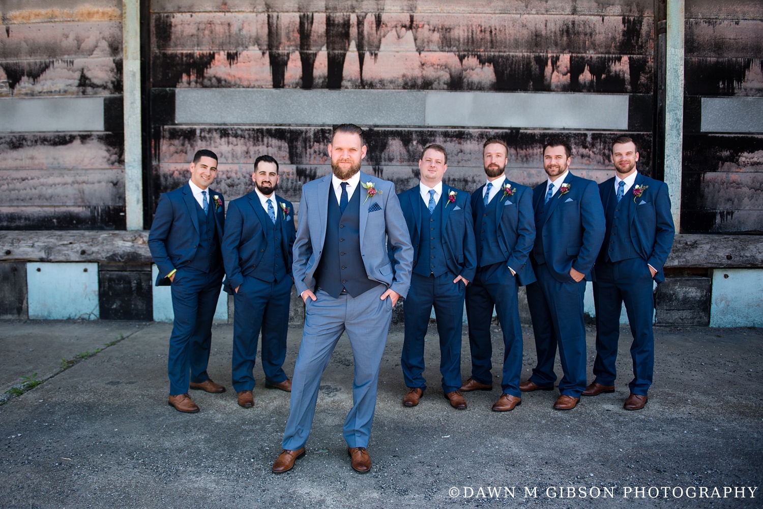 Brittany + Joel's Wedding Day | Photos by Dawn M Gibson Photography