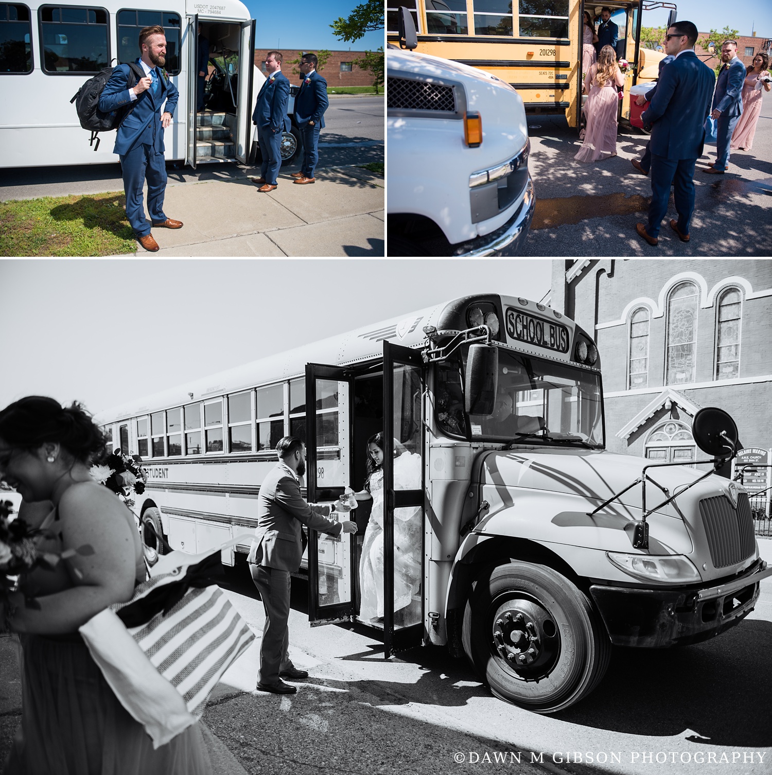 Brittany + Joel's Wedding Day | Photos by Dawn M Gibson Photography