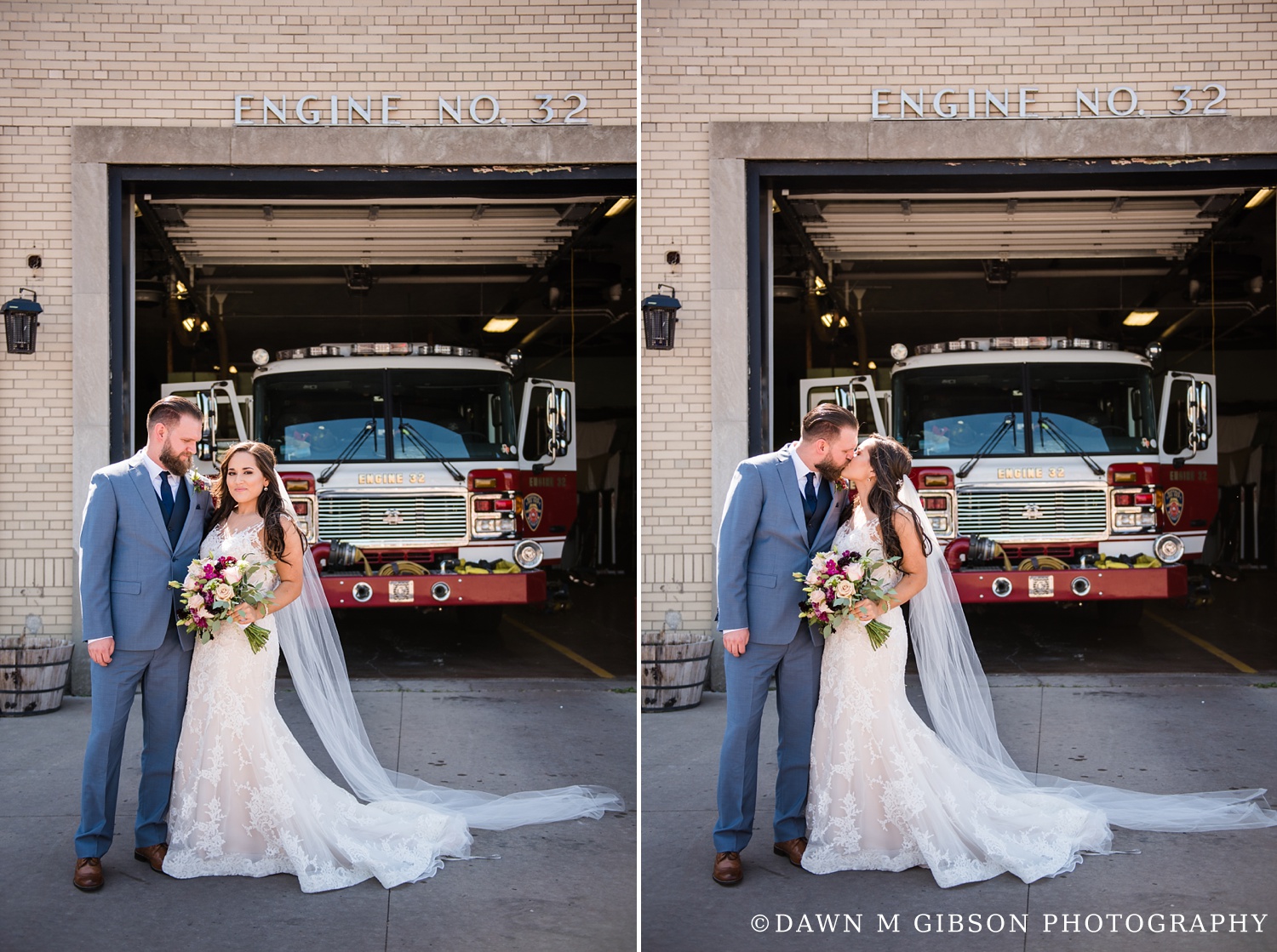 Brittany + Joel's Wedding Day | Photos by Dawn M Gibson Photography