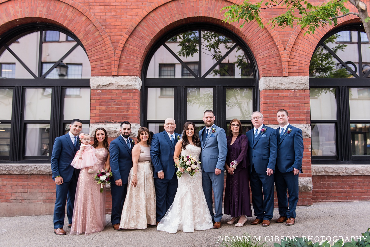 Brittany + Joel's Wedding Day | Photos by Dawn M Gibson Photography