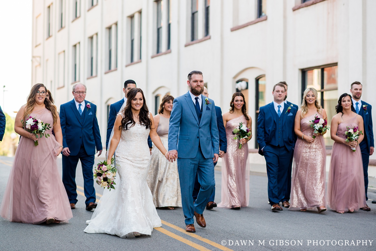 Brittany + Joel's Wedding Day | Photos by Dawn M Gibson Photography