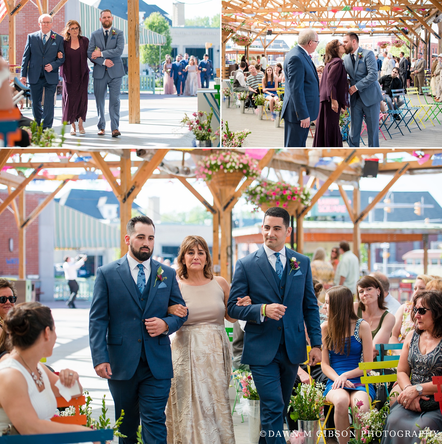 Brittany + Joel's Wedding Day | Photos by Dawn M Gibson Photography