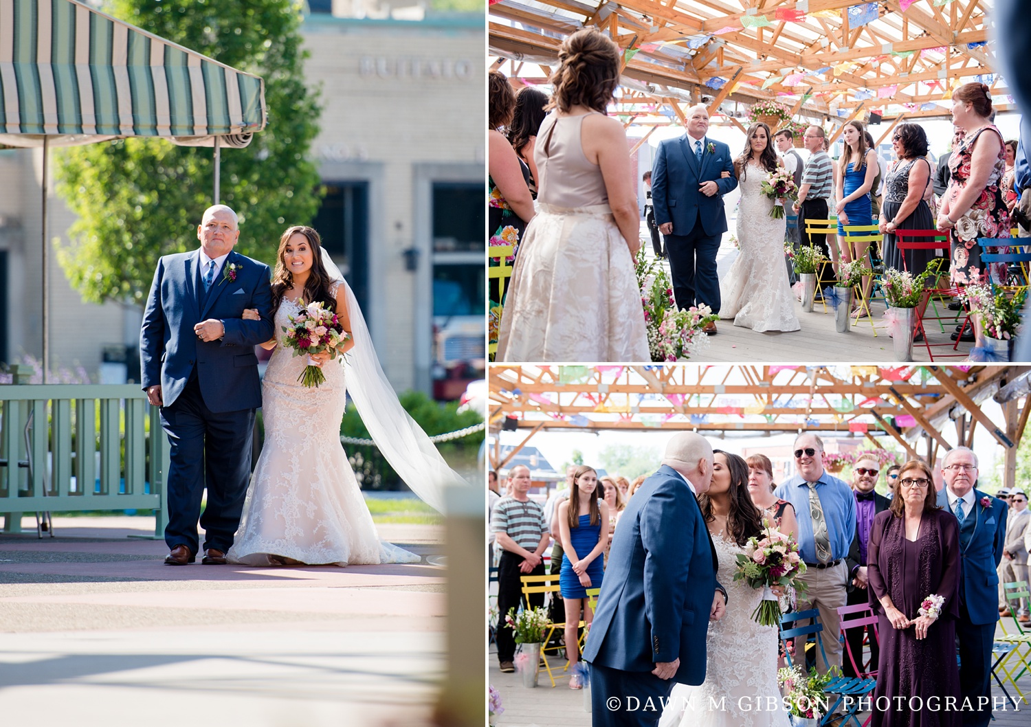 Brittany + Joel's Wedding Day | Photos by Dawn M Gibson Photography