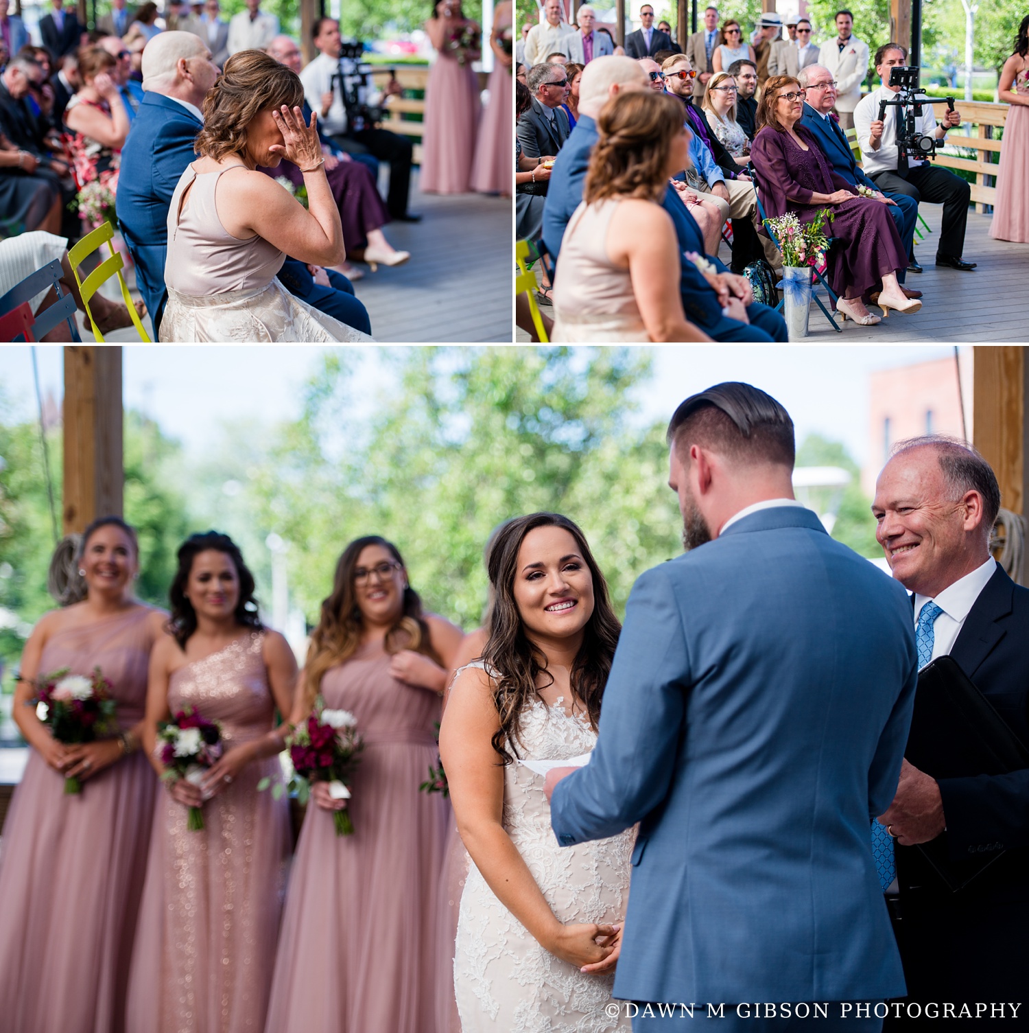 Brittany + Joel's Wedding Day | Photos by Dawn M Gibson Photography