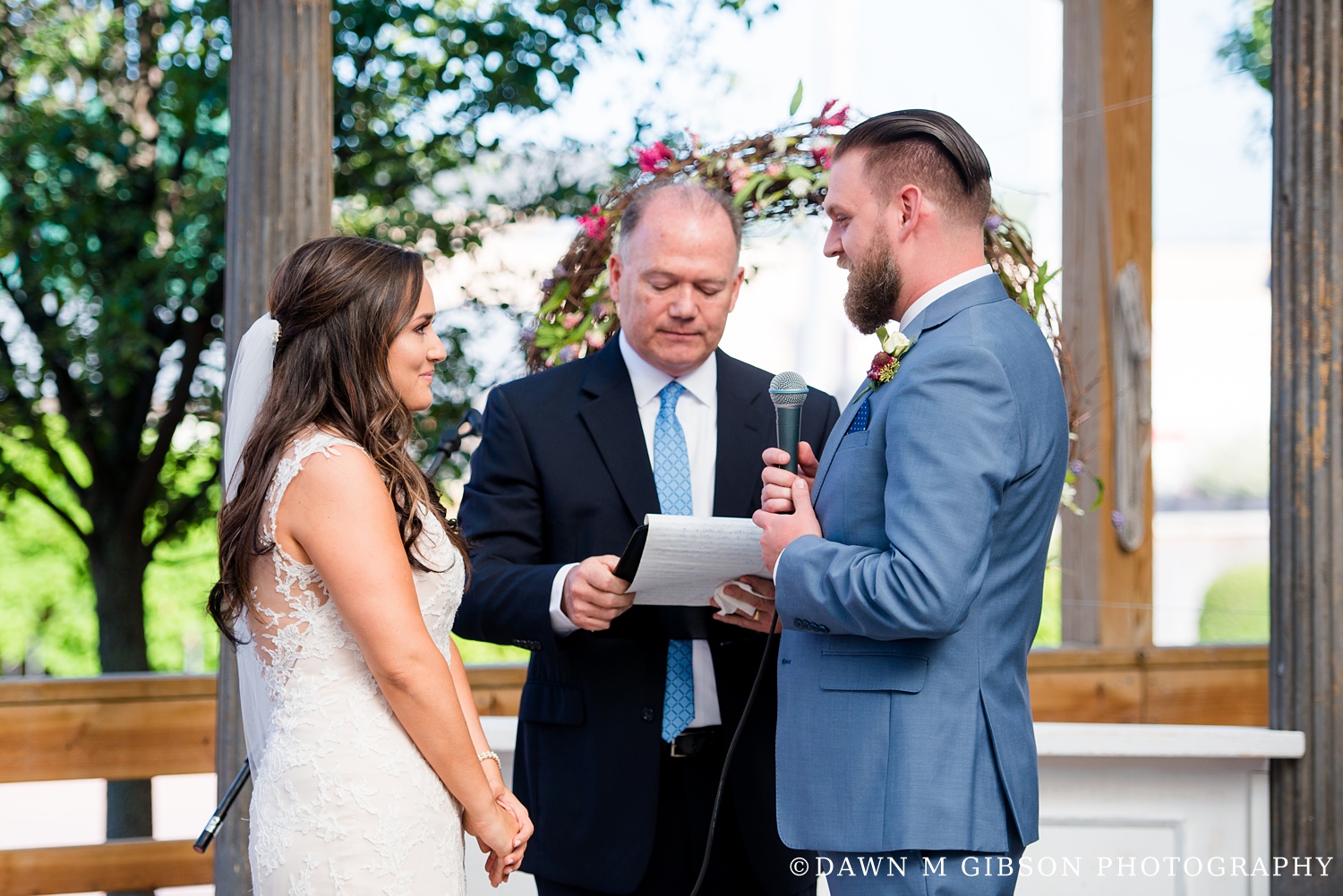 Brittany + Joel's Wedding Day | Photos by Dawn M Gibson Photography