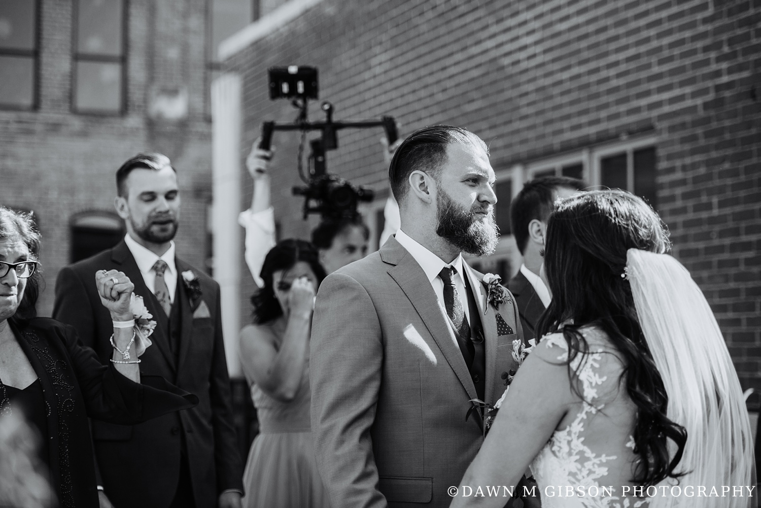 Brittany + Joel's Wedding Day | Photos by Dawn M Gibson Photography