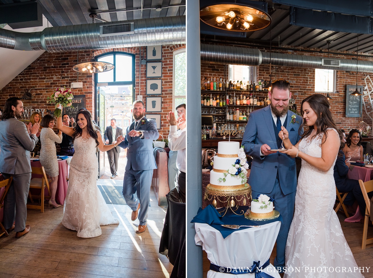 Brittany + Joel's Wedding Day | Photos by Dawn M Gibson Photography