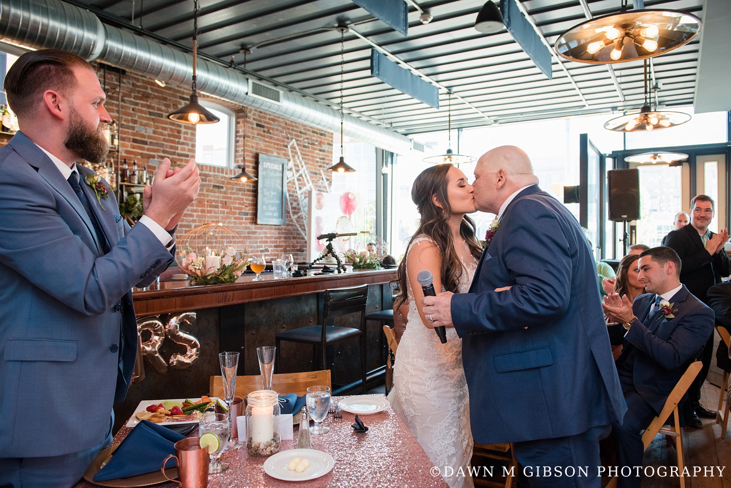 Brittany + Joel's Wedding Day | Photos by Dawn M Gibson Photography