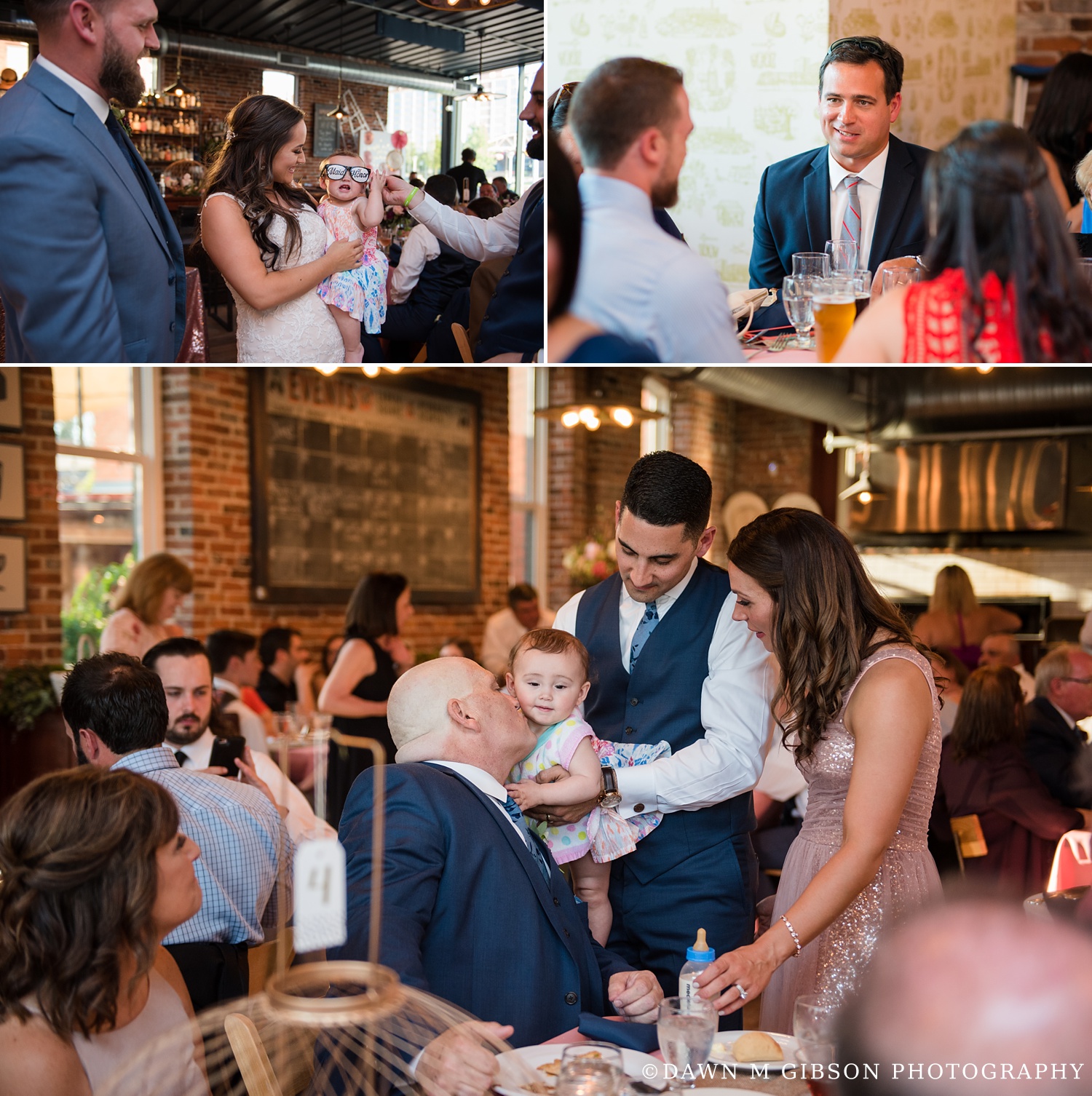 Brittany + Joel's Wedding Day | Photos by Dawn M Gibson Photography