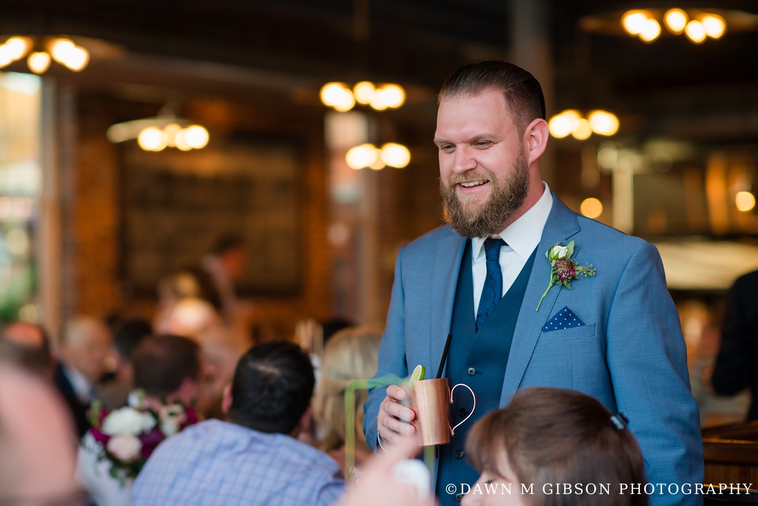 Brittany + Joel's Wedding Day | Photos by Dawn M Gibson Photography