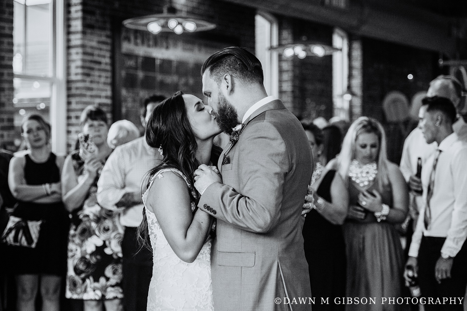 Brittany + Joel's Wedding Day | Photos by Dawn M Gibson Photography