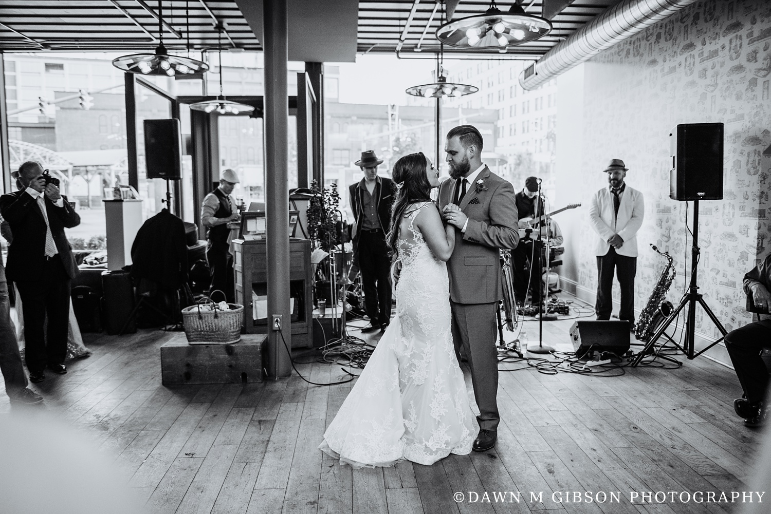 Brittany + Joel's Wedding Day | Photos by Dawn M Gibson Photography