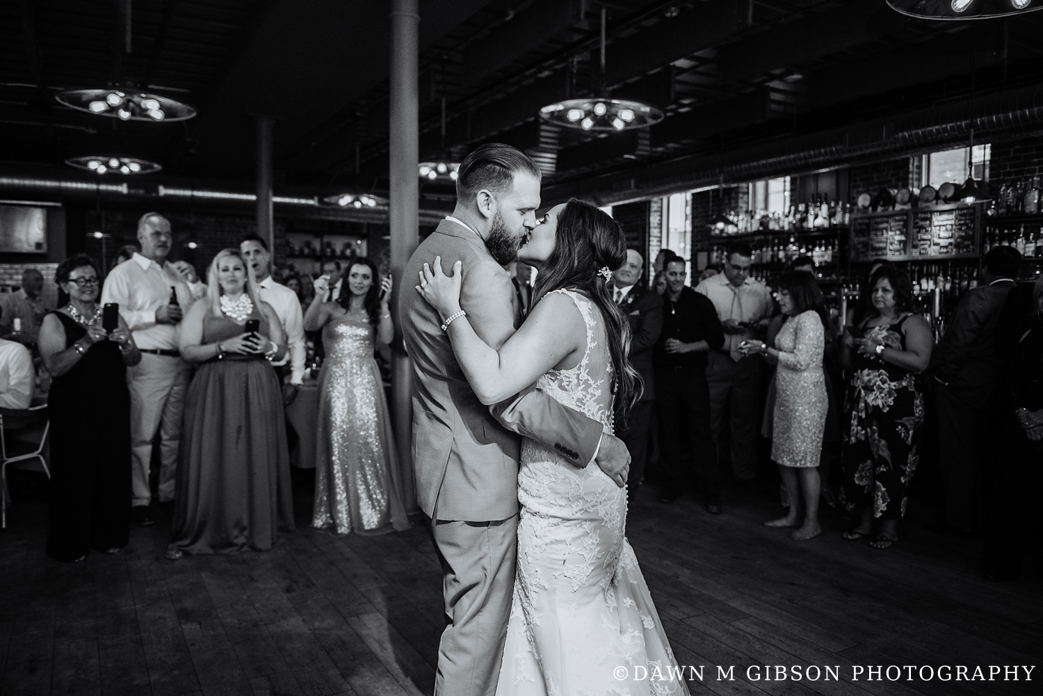 Brittany + Joel's Wedding Day | Photos by Dawn M Gibson Photography