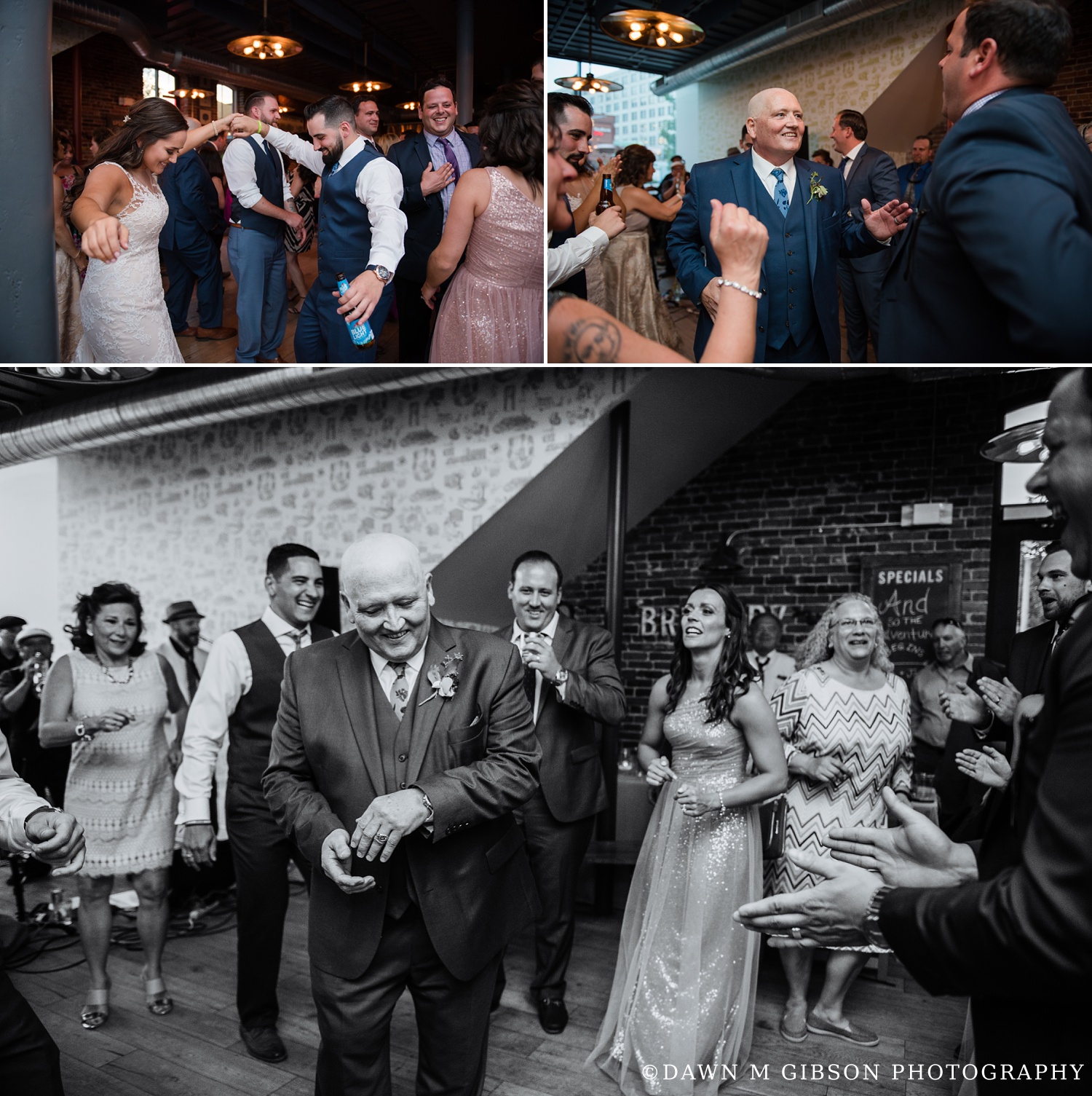 Brittany + Joel's Wedding Day | Photos by Dawn M Gibson Photography