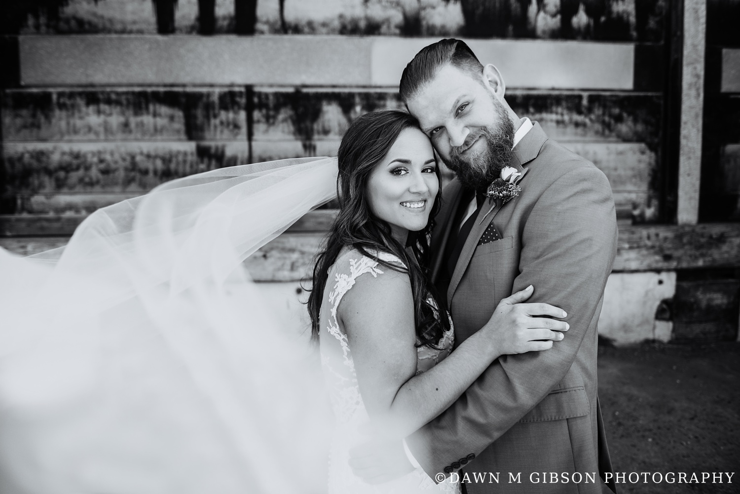 Brittany + Joel's Wedding Day | Photos by Dawn M Gibson Photography