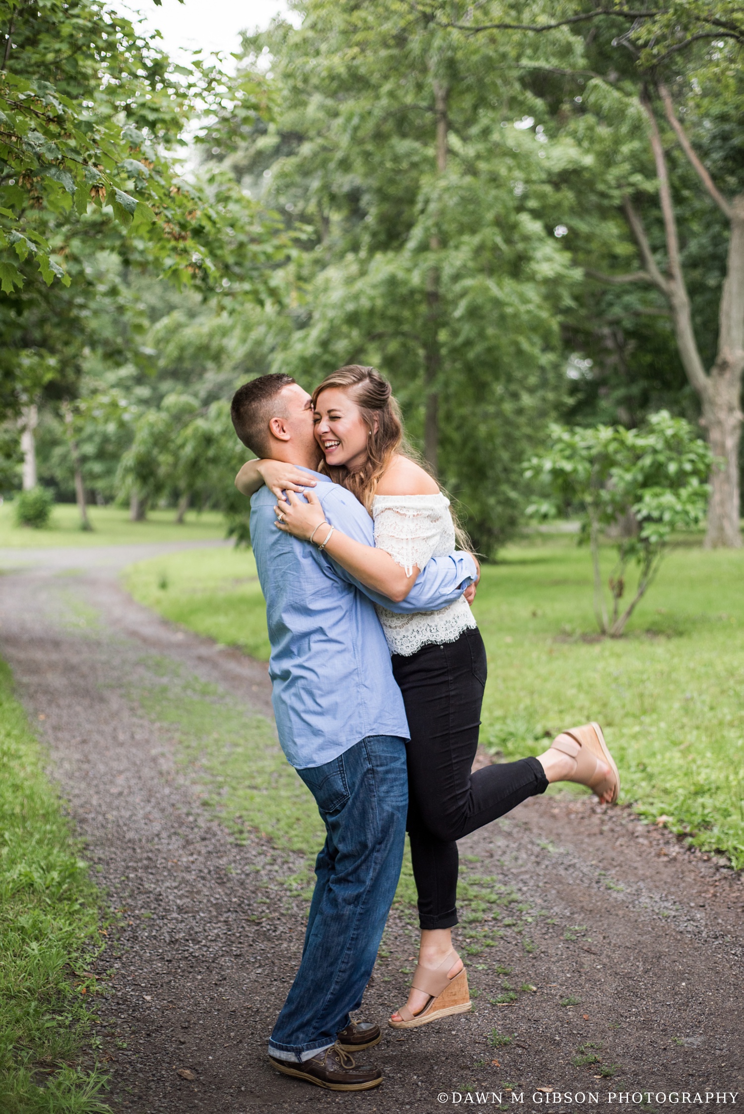 Lauren + Adam's Engagement Part 1 | Photos by Dawn M Gibson Photography