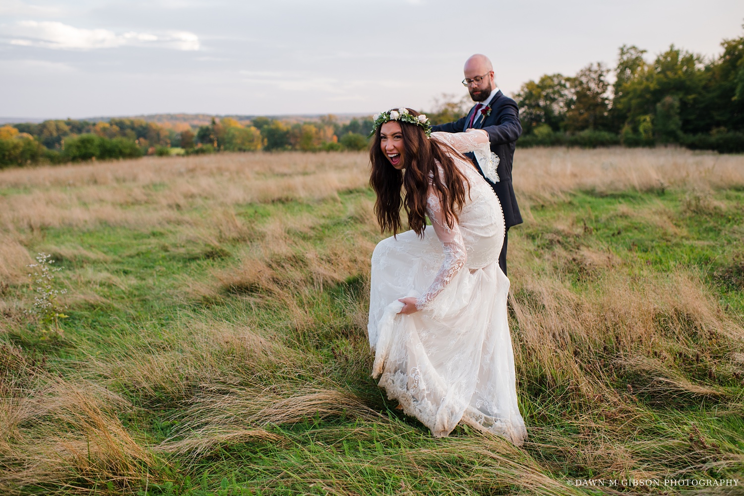 Natalie + Dan's Wedding Day at Knox Farms