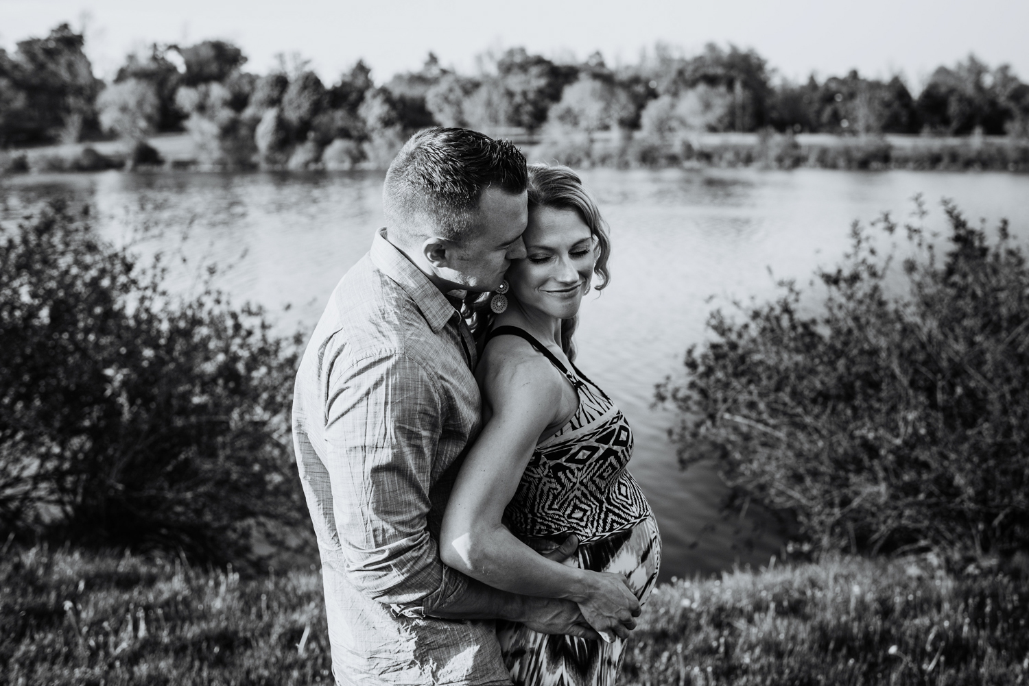 Brittany + Dustin Expecting | Photos by Dawn M Gibson Photograph