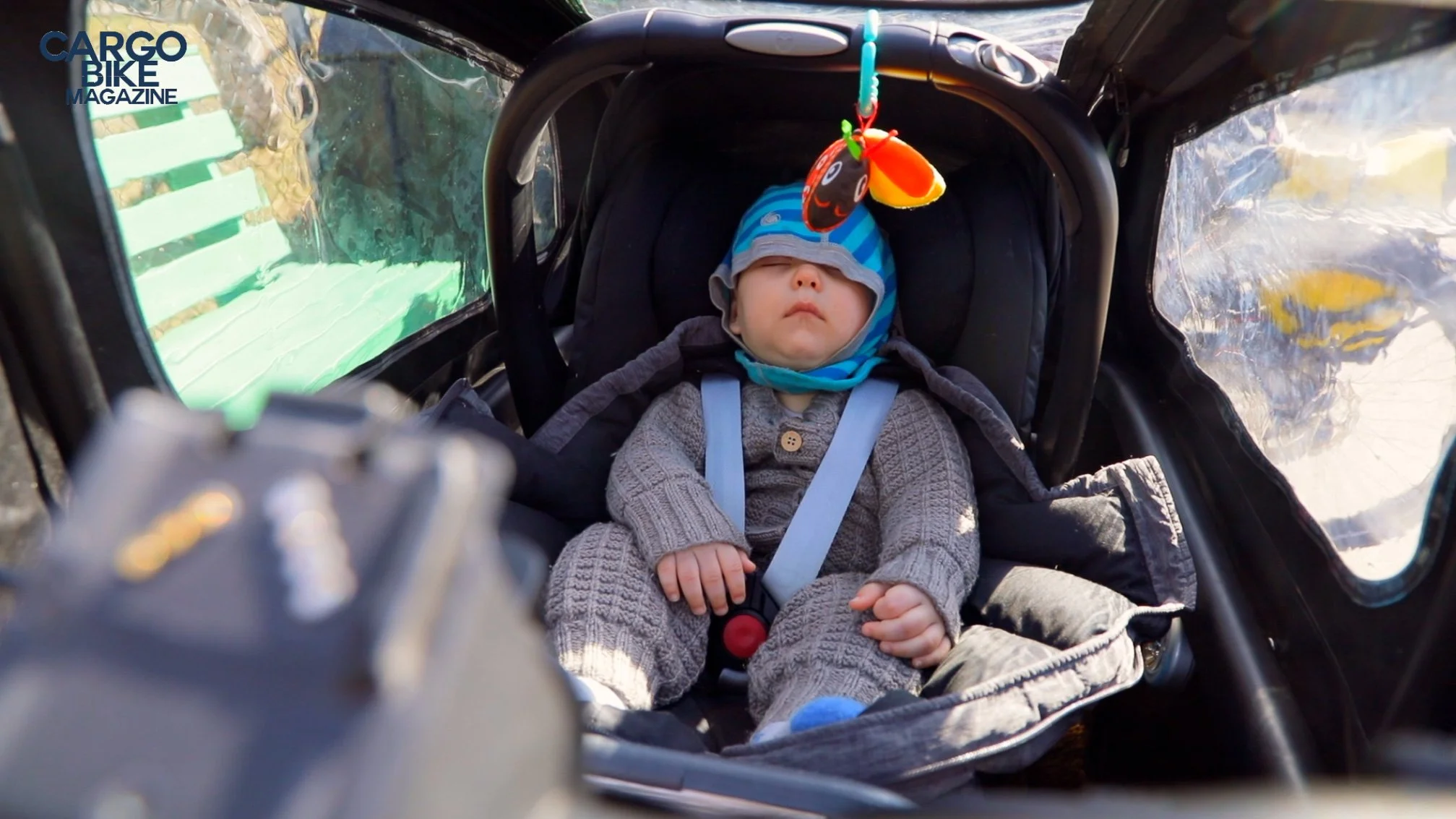 Baby biking: Cooler than strollers!