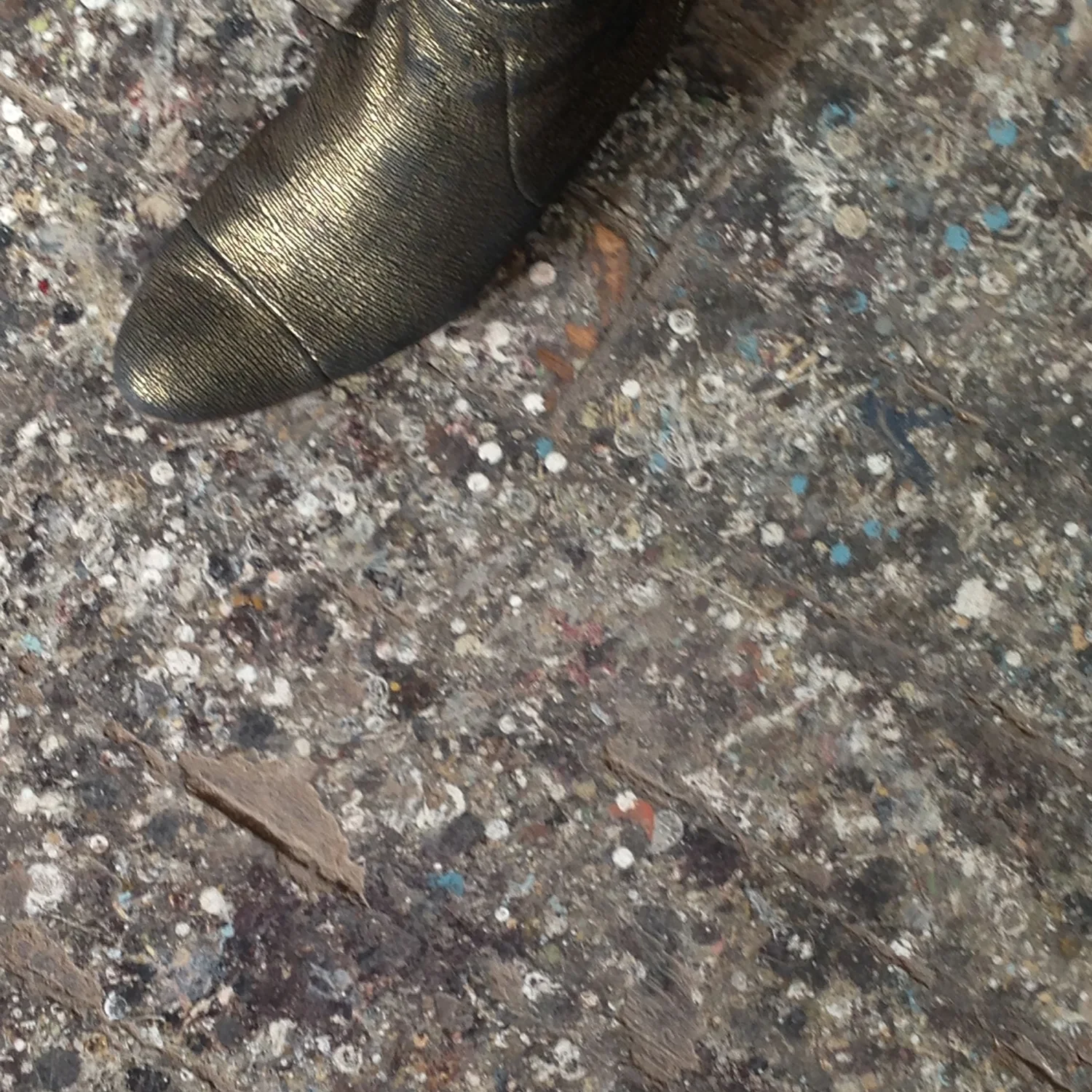  Steph's bronze boot on 50 year old patina provides a spark of inspiration 