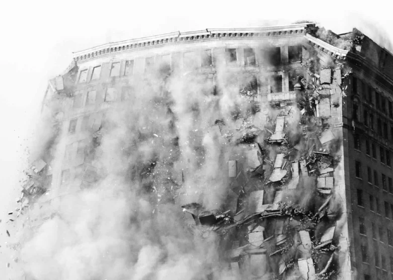 Park Avenue Hotel Implosion 