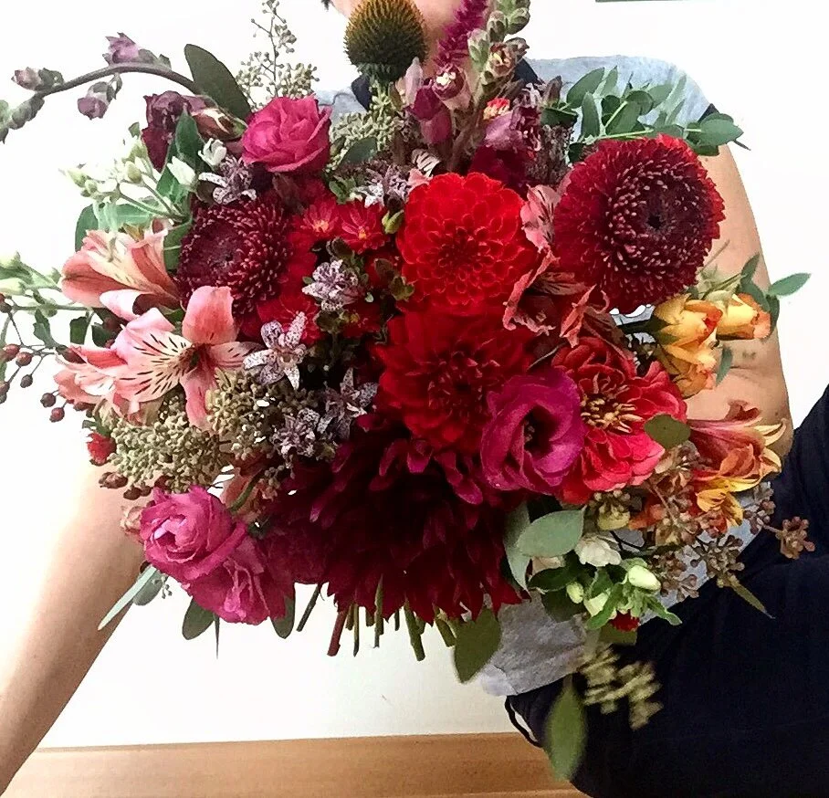 Lush autumn bouquet