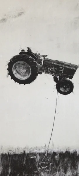 A loitering tractor