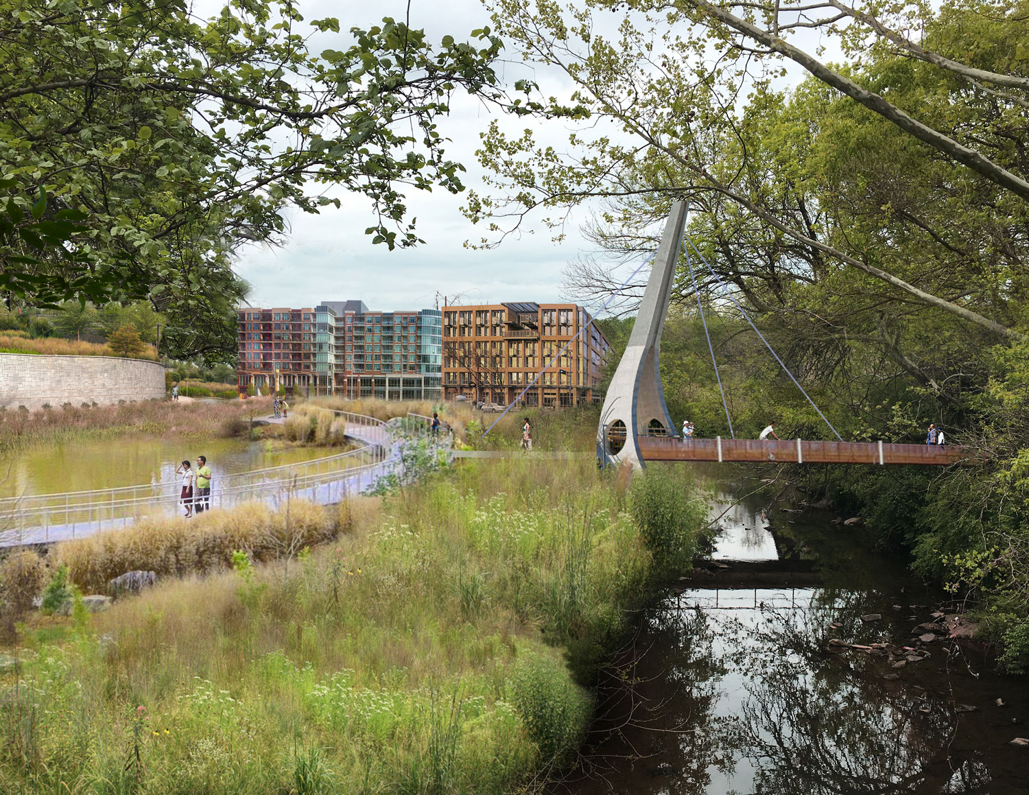  Proposed pedestrian bridge from Bankhead MARTA station crossing Proctor Creek 