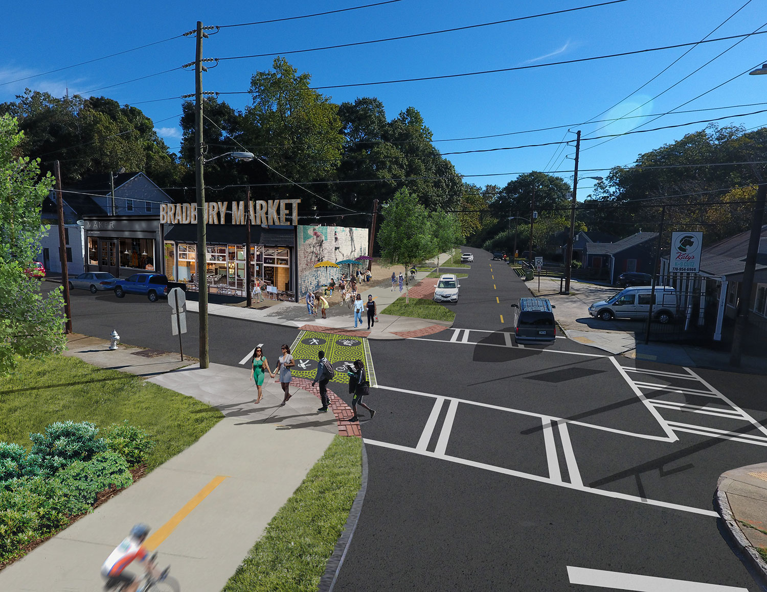  Proposed Trolley Trail at Whiteford-Woodbine Intersection 