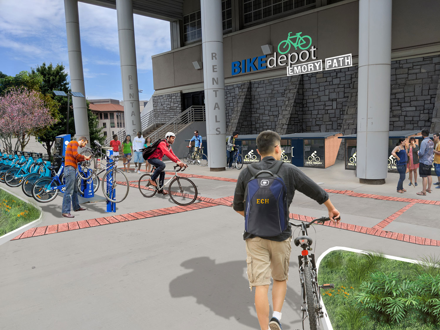  Proposed Bike Depot (option 1) 