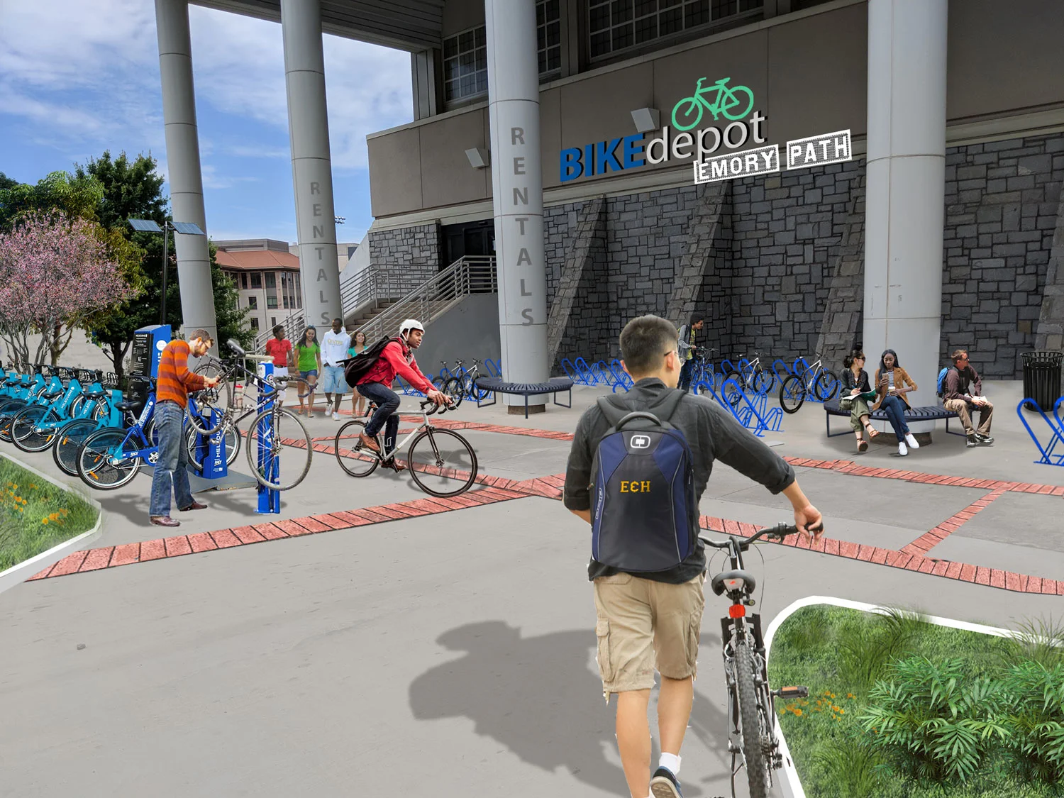 Proposed Bike Depot (option 2)