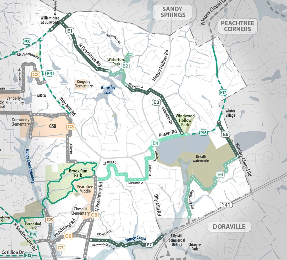 East Zone Map